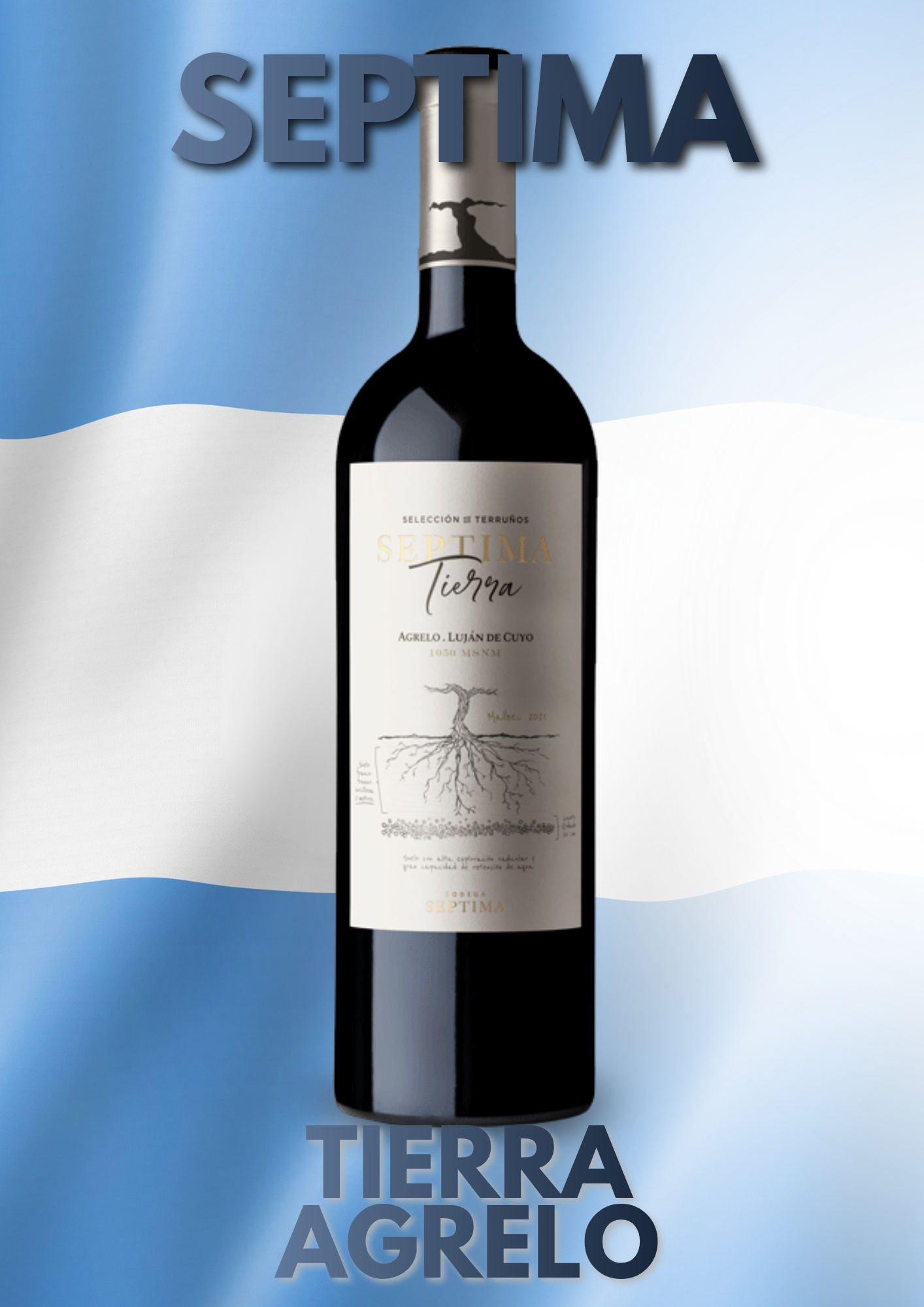 Afbeelding van Septima Tierra Agrelo Malbec '22 ACTIE